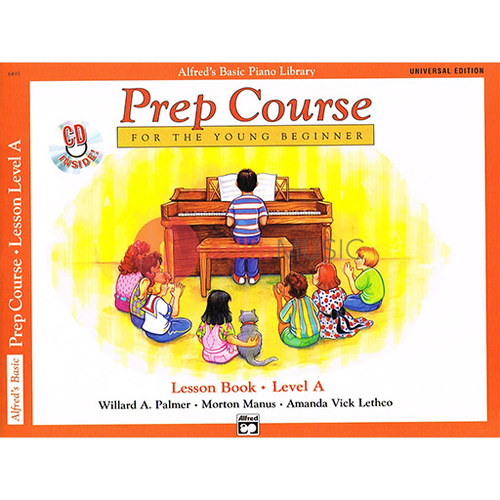 Alfred's Basic Piano Prep Course Lesson Book A with CD - Universal Edition