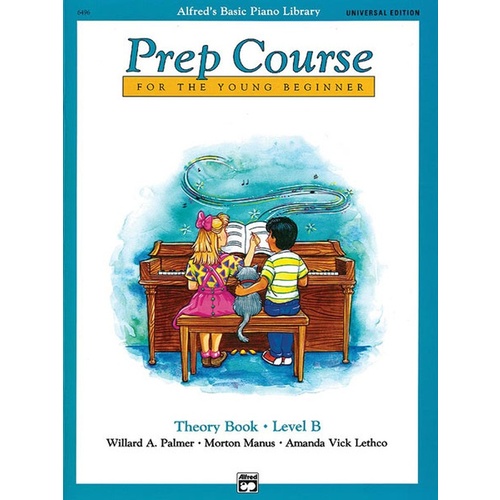 Alfred's Basic Piano Library (ABPL) Prep Course Theory Book B Universal Edition