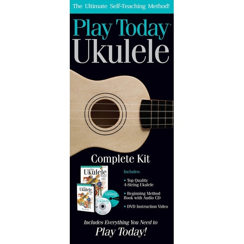 Play Ukulele Today Comp Kit Ukulele/Book/CD/DVD (Package)