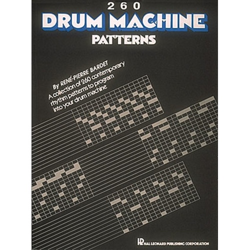260 Drum Machine Patterns (Softcover Book)