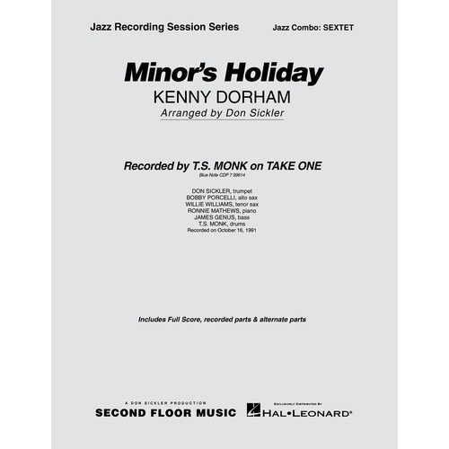 Minors Holiday Ens Sfmjc Arr Dorham (Music Score/Parts)