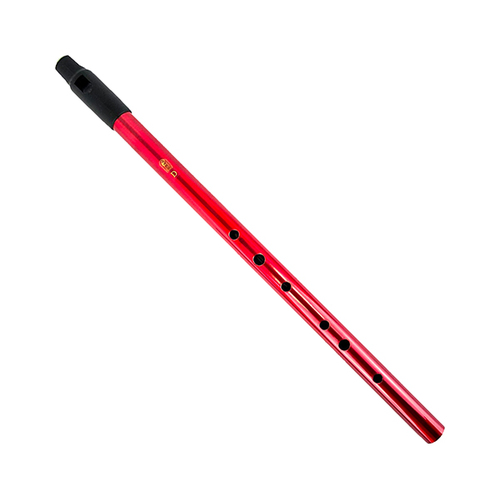 Howard Low D Whistle In Case-Red