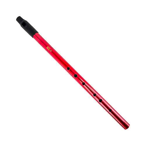Howard Low D Whistle In Case-Red