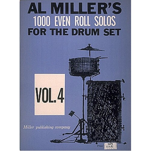 Al Millers 1000 Even Roll Solos Vol 4