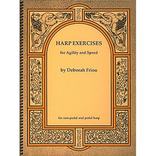 Harp Exercises For Agility And Speed (Softcover Book)