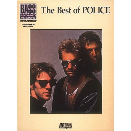 Best Of Police Bass Rec Version (Softcover Book)