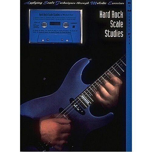 Hard Rock Scale Studies Book Cass Guitar 
