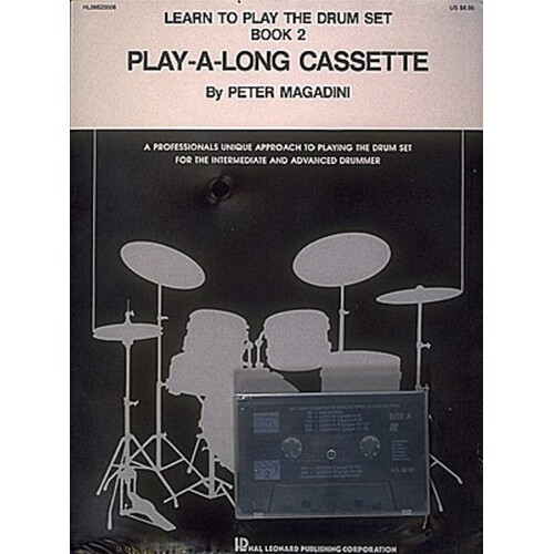 Learn To Play The Drumset Book 2 Cass 