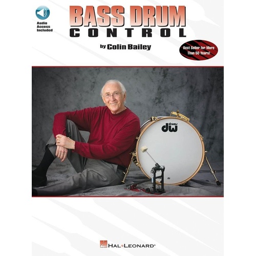 Bass Drum Control Revised by Hal Leonard - 34 Pages Drum Notation