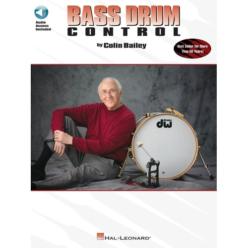 Bass Drum Control - Revised by Hal Leonard, 34 Pages, Drum Notation