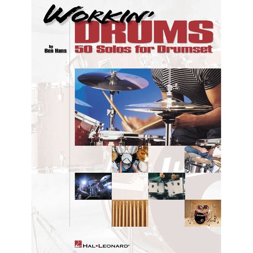 Workin Drums 50 Solos For Drumset (Softcover Book)