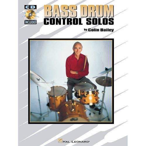 Bass Drum Control Solos Book/CD (Softcover Book/CD)