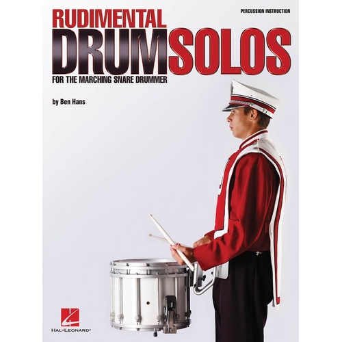 Rudimental Drum Solos For Marching Snare Drummer (Softcover Book)
