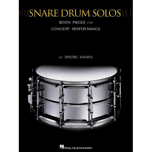 Snare Drum Solos (Softcover Book)