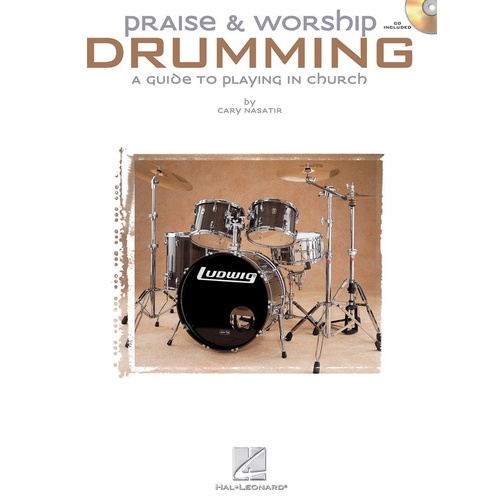 Praise And Worship Drumming Guide Book/CD (Softcover Book/CD)