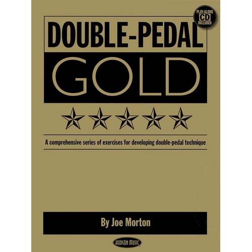 Double Pedal Gold Drum Book/CD (Softcover Book/CD)