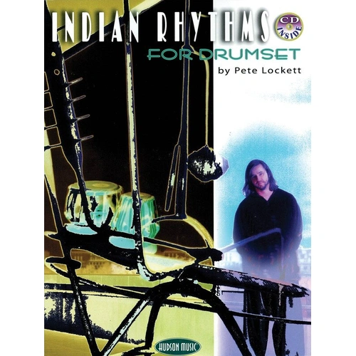 Indian Rhythms for Drumset Book/CD by Pete Lockett