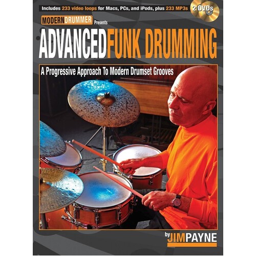 Advanced Funk Drumming Book/2DVD