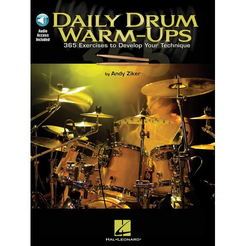 Daily Drum Warm Ups Book/CD (Softcover Book/CD)