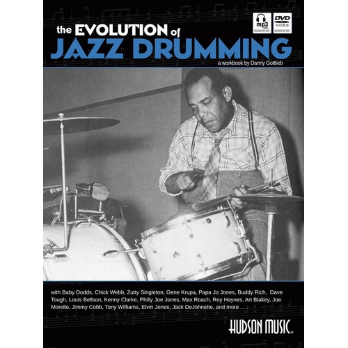 Evolution Of Jazz Drumming Book/DVD/Mp3 (Softcover Book/CD)