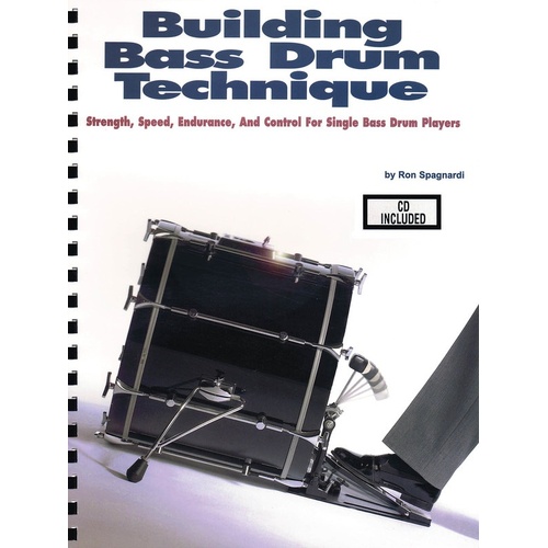 Building Bass Drum Technique Book/CD (Softcover Book/CD)