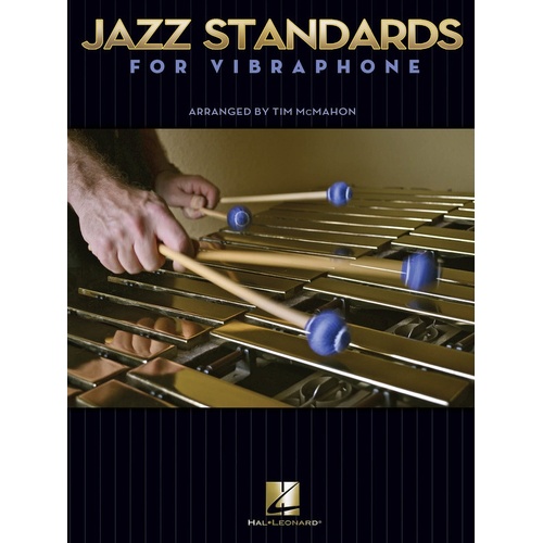 Jazz Standards For Vibraphone (Softcover Book)