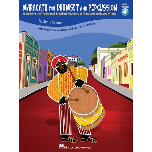 Maracatu For Drumset And Percussion Book/CD (Softcover Book/CD)