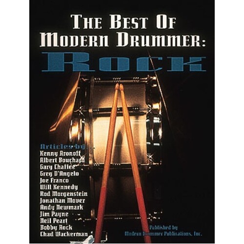 Best Of Modern Drummer Rock (Softcover Book)