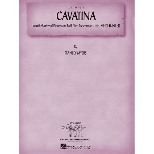 Cavatina Theme From The Deer Hunter Guitar Solo (Sheet Music)