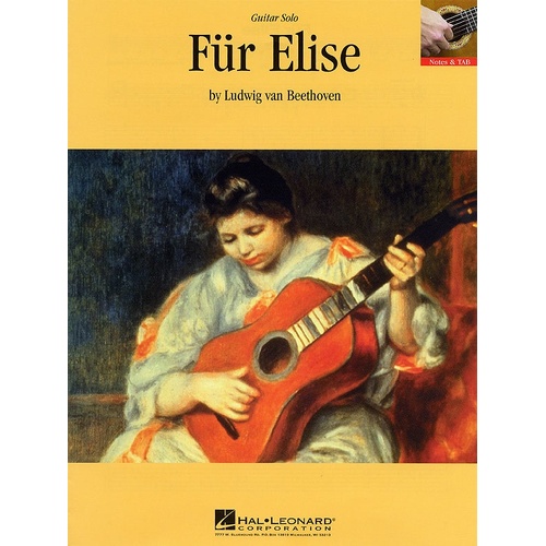 Fur Elise Guitar Solo (Sheet Music)