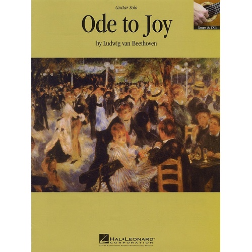 Ode To Joy Guitar Solo (Sheet Music)