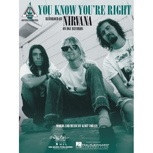 You Know You're Right Guitar TAB (Sheet Music)