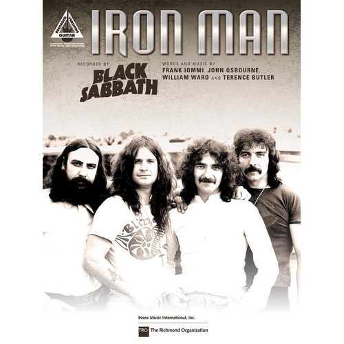 Iron Man S/S Guitar TAB (Sheet Music)
