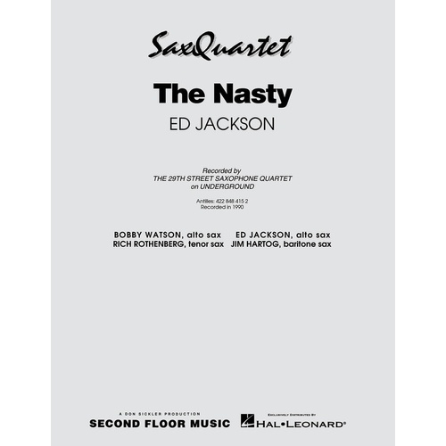 Nasty Jazz Combo Jazz Combo Sfmjc (Music Score/Parts)