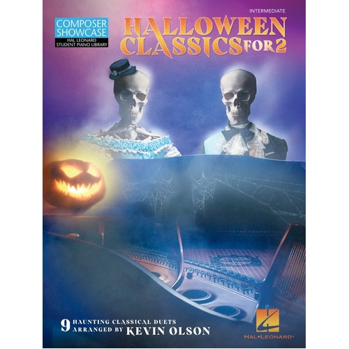 Halloween Classics For Two Piano Duet Softcover Book (Piano)