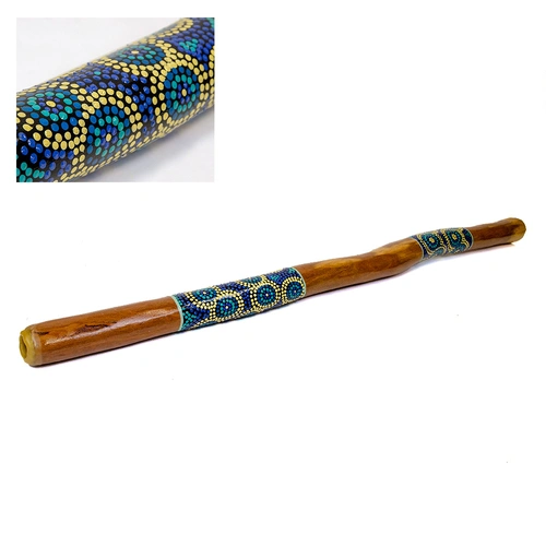 Hand-Painted Australian Didgeridoo Bloodwood/Stringybark 1.2m-1.3m