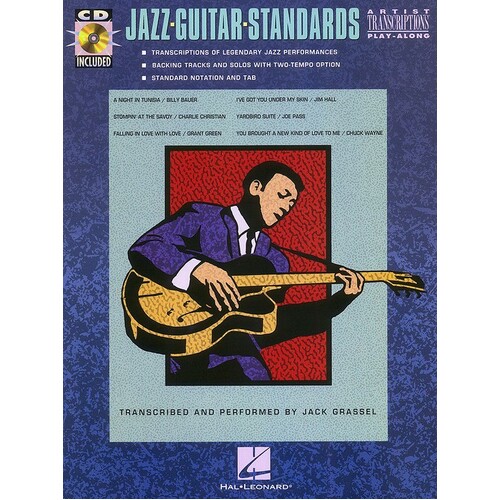 Jazz Guitar Standards Book/CD (Softcover Book/CD)
