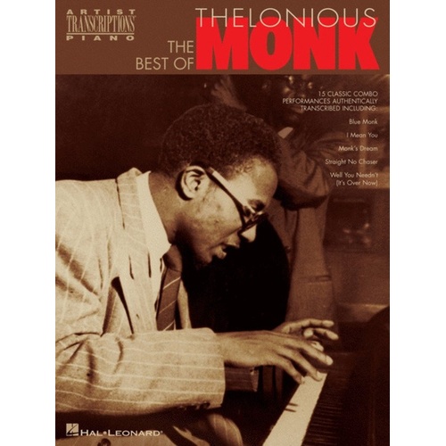 The Best of Thelonious Monk Piano Transcriptions