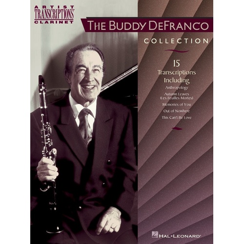 Buddy Defranco Collection Art Transcription clarinet (Softcover Book)