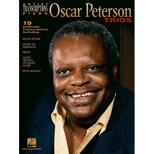 Oscar Peterson Trios Artist Trans Piano (Softcover Book)