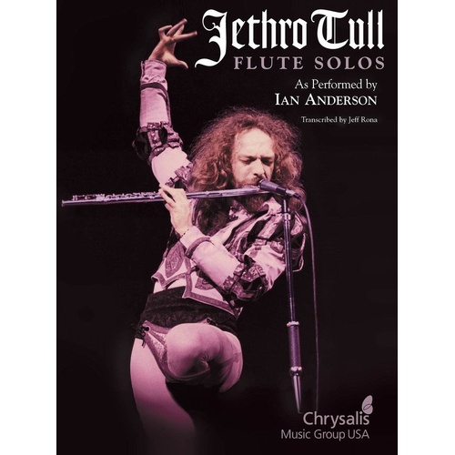 Jethro Tull Flute Solos - 18 Transcribed Songs for Flute, 48 Pages, Hal Leonard