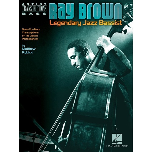 Ray Brown Legendary Jazz Bassist - Artist Transcriptions for Double Bass