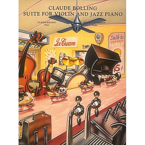 Suite For Violin And Jazz Piano Transcribed Scor (Softcover Book)