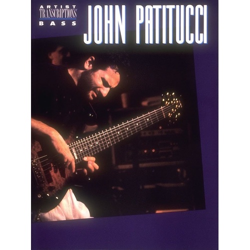 John Patitucci Bass Guitar Tab Artist Transcription by Hal Leonard, 64 Pages, 15 Songs, Includes Foreword and Solos