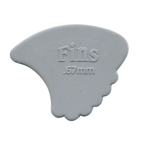 Jim Dunlop 0.67MM Nylon Shark Fins Pick (Single)