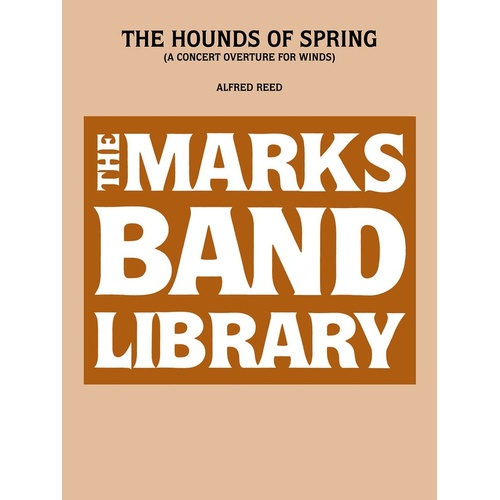 Hounds Of Spring Concert Band 4 (Music Score/Parts)