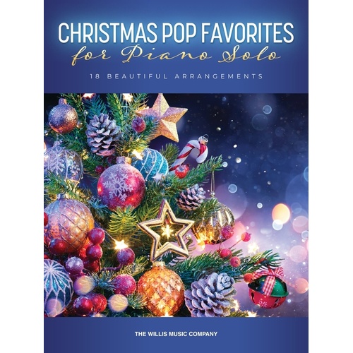 Christmas Pop Favorites For Piano Solo Softcover Book (Piano)