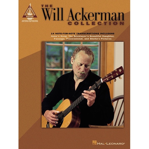 Will Ackerman Collection Guitar Rec Vers (Softcover Book)