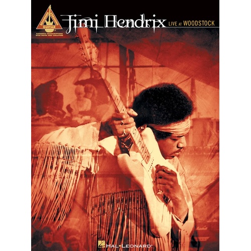 Jimi Hendrix - Live At Woodstock Guitar TAB Rv (Softcover Book)