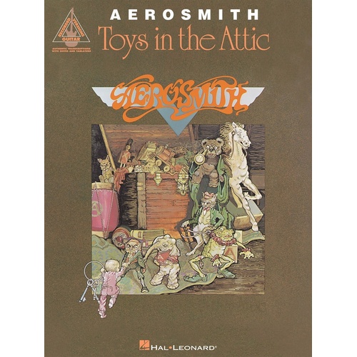 Aerosmith - Toys In The Attic Guitar TAB Rv (Softcover Book)